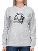 Bear In A Good Mood Sweatshirt -Smartprintsink Designs