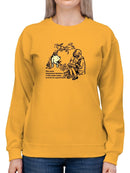 Bear In A Good Mood Sweatshirt -Smartprintsink Designs