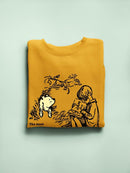 Bear In A Good Mood Sweatshirt -Smartprintsink Designs