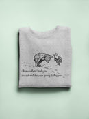 Pooh Bear Adventure Sweatshirt -SmartPrintsInk Designs
