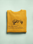 Pooh Bear Adventure Sweatshirt -SmartPrintsInk Designs