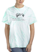 Pooh Bear Adventure Tie Dye Tee -SmartPrintsInk Designs