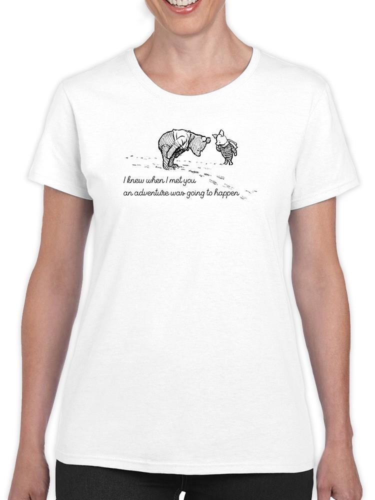 Pooh Bear Adventure T-shirt -SmartPrintsInk Designs