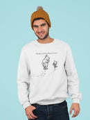 Pooh Bear Being A Friend Sweatshirt -SmartPrintsInk Designs