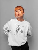 Pooh Bear Being A Friend Sweatshirt -SmartPrintsInk Designs