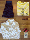 Pooh Bear Being A Friend Tie Dye Tee -SmartPrintsInk Designs