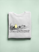 Pooh Bear Friend Quote Sweatshirt -SmartPrintsInk Designs