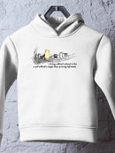 Pooh Bear Friend Quote Hoodie -SmartPrintsInk Designs