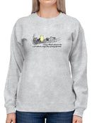 Pooh Bear Friend Quote Sweatshirt -SmartPrintsInk Designs