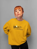 Pooh Bear Friend Quote Sweatshirt -SmartPrintsInk Designs