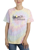 Pooh Bear Friend Quote Tie Dye Tee -SmartPrintsInk Designs