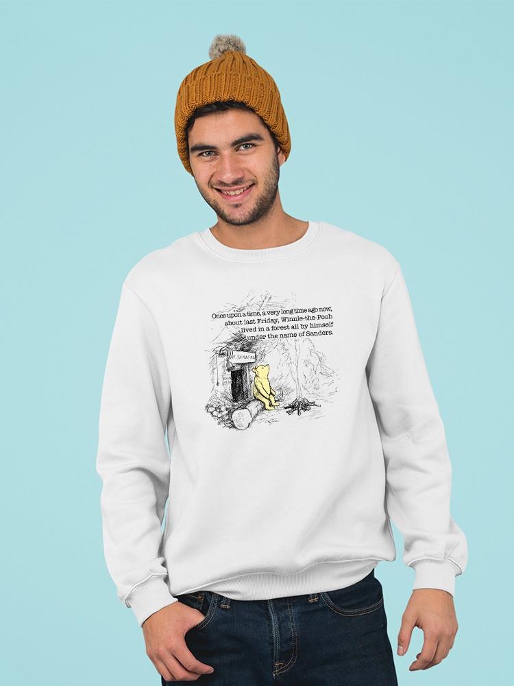 Pooh Bear Once Upon A Time Sweatshirt -Smartprintsink Designs