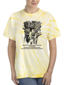 Pooh Bear And Owl Tie Dye Tee -Smartprintsink Designs