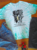 Pooh Bear And Owl Tie Dye Tee -Smartprintsink Designs