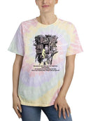 Pooh Bear And Owl Tie Dye Tee -Smartprintsink Designs