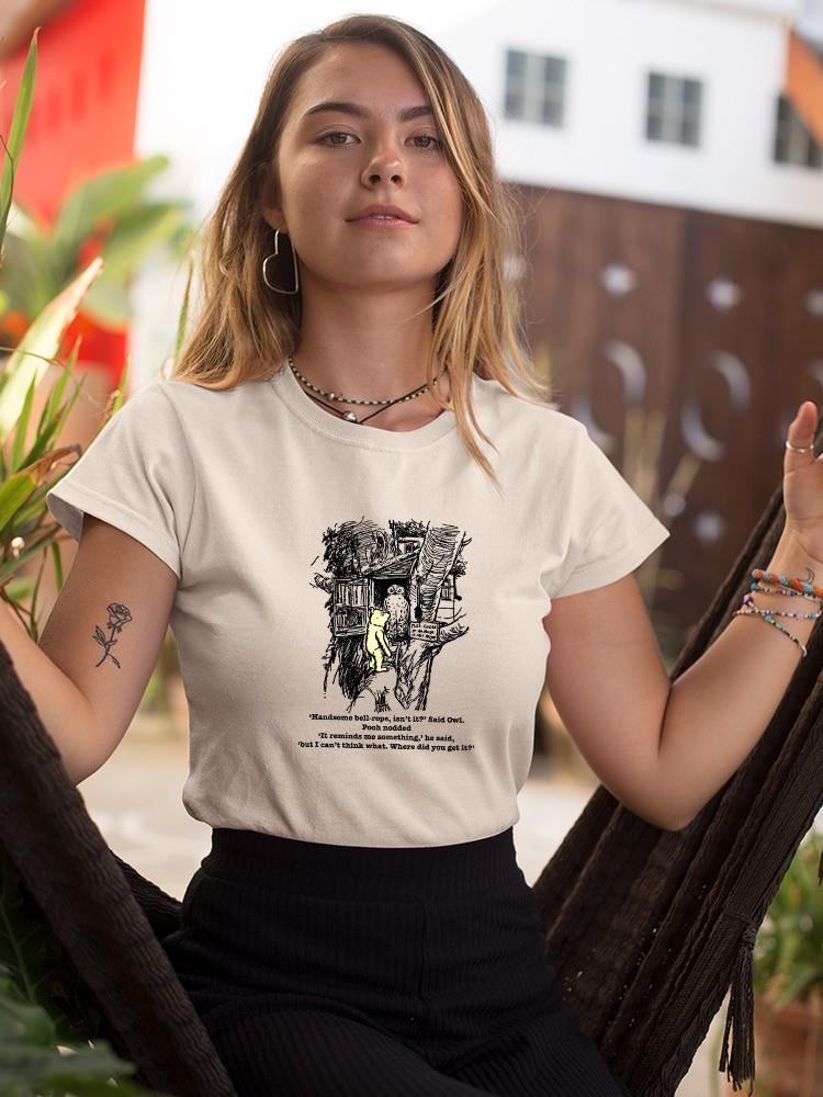 Pooh Bear And Owl T-shirt -Smartprintsink Designs