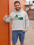 Earth Garbage Dumping Hoodie or Sweatshirt -Miguel Morales Designs