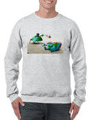 Earth Garbage Dumping Hoodie or Sweatshirt -Miguel Morales Designs