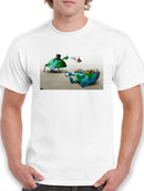 Earth Garbage Dumping T-shirt -Miguel Morales Designs