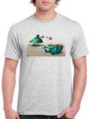 Earth Garbage Dumping T-shirt -Miguel Morales Designs