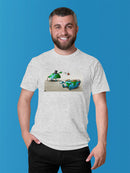 Earth Garbage Dumping T-shirt -Miguel Morales Designs