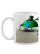 Earth Garbage Dumping Mug -Miguel Morales Designs