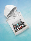 The Red Buttons Hoodie or Sweatshirt -Miguel Morales Designs