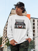 The Red Buttons Hoodie or Sweatshirt -Miguel Morales Designs