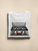 The Red Buttons Hoodie or Sweatshirt -Miguel Morales Designs