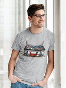 The Red Buttons T-shirt -Miguel Morales Designs