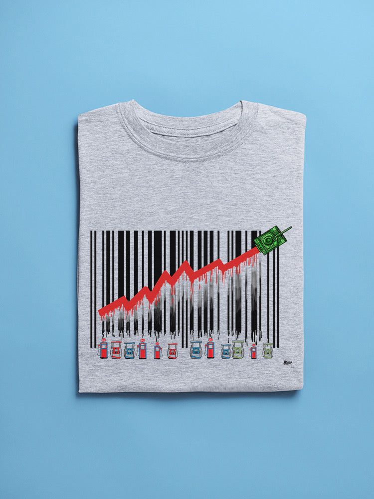 Oil Chart T-shirt -Miguel Morales Designs