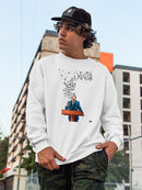 Public Mumbler Sweatshirt -Miguel Morales Designs