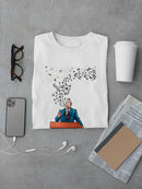 Public Mumbler T-shirt -Miguel Morales Designs