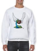 Peeling The Earth Sweatshirt -Miguel Morales Designs