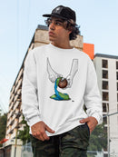 Peeling The Earth Sweatshirt -Miguel Morales Designs