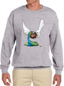 Peeling The Earth Sweatshirt -Miguel Morales Designs