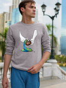 Peeling The Earth Sweatshirt -Miguel Morales Designs