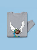 Peeling The Earth Sweatshirt -Miguel Morales Designs