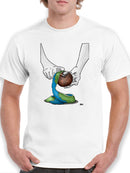 Peeling The Earth T-shirt -Miguel Morales Designs