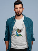 Peeling The Earth T-shirt -Miguel Morales Designs