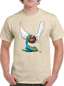 Peeling The Earth T-shirt -Miguel Morales Designs