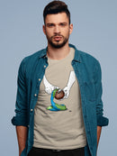 Peeling The Earth T-shirt -Miguel Morales Designs