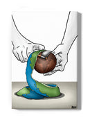 Peeling The Earth Wall Art -Miguel Morales Designs