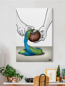 Peeling The Earth Wall Art -Miguel Morales Designs