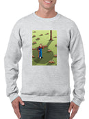 Resting By The Shade Sweatshirt -Miguel Morales Designs