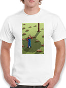 Resting By The Shade T-shirt -Miguel Morales Designs