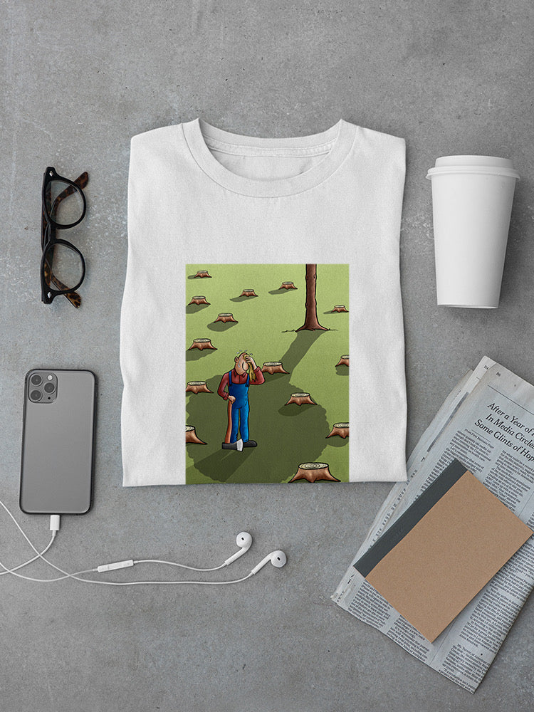 Resting By The Shade T-shirt -Miguel Morales Designs