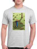 Resting By The Shade T-shirt -Miguel Morales Designs