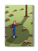 Resting By The Shade Wall Art -Miguel Morales Designs