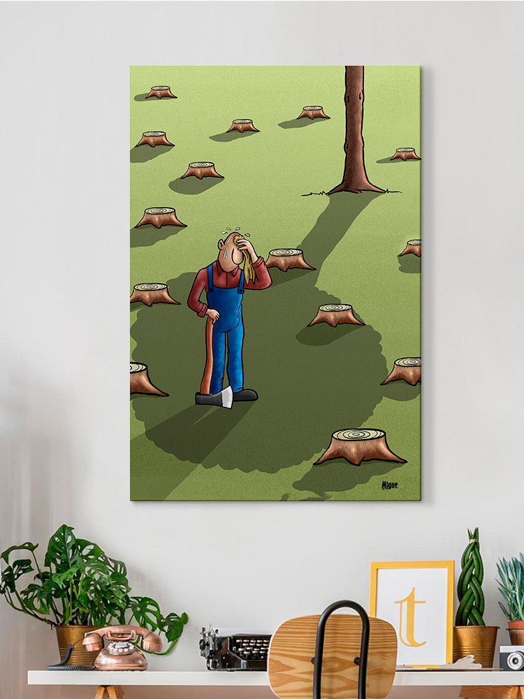 Resting By The Shade Wall Art -Miguel Morales Designs